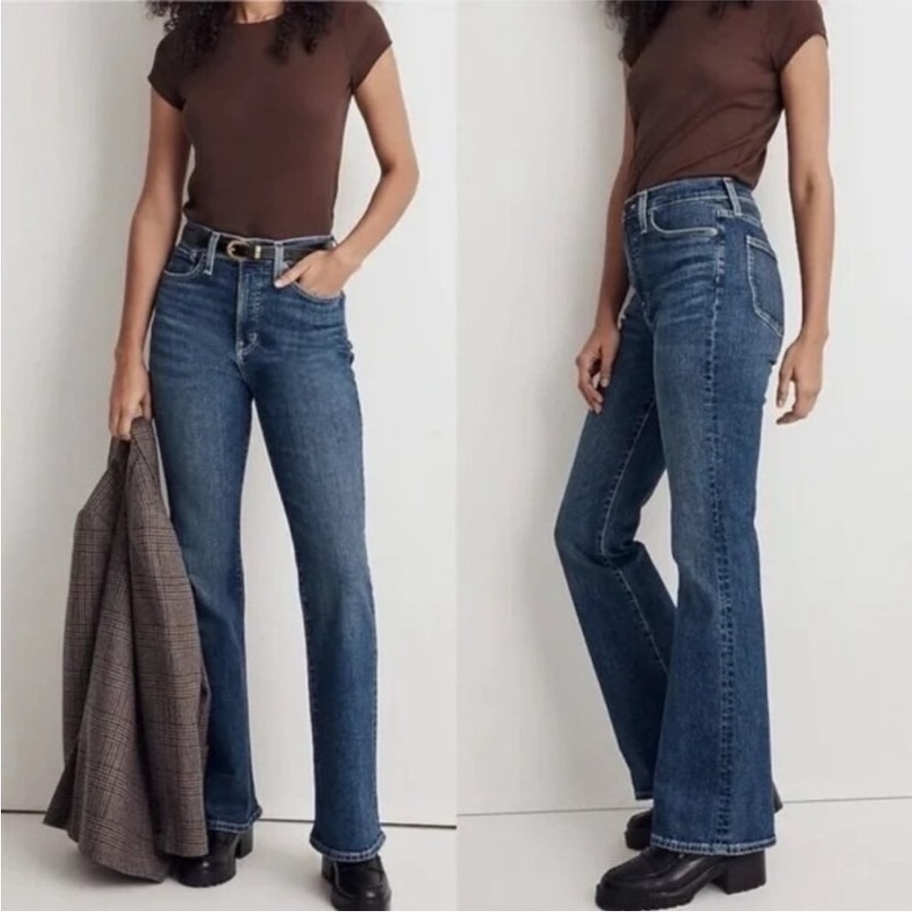 MADEWELL | The Perfect Vintage Flare Jean | Medium Blue | 29 Waist